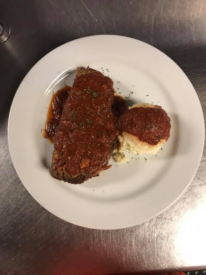 Italian meatloaf at Johnny Dee’s Lounge